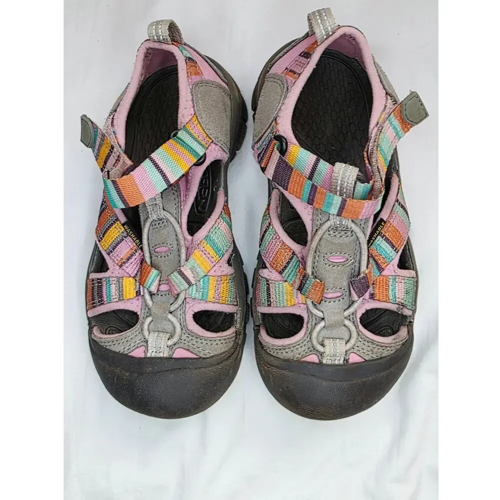 KEEN Newport H2 Sandals Kids US 13 EU 31 Pink Multicolor Waterproof Shoes